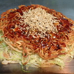 お好み焼・鉄板焼 寄り家。 - 「寄り家焼き」（850円）・「野菜W」（130円）