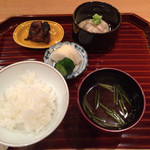 壽山 - 白ご飯とおかず