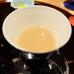 割烹 山路 - そば湯