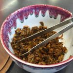 Yamagoya Ramen Kamimine Ten - 辛子高菜は これを用意してくれる