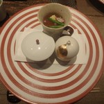 東麻布うらあり むらかみ - 前菜。　