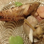 東麻布うらあり むらかみ - サヨリの幽庵焼き？