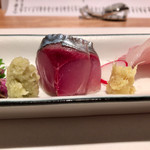 さかい - 造：お造り盛り合わせからシメサバ