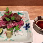 さかい - 焼：能登牛いちぼ肉塩焼