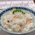 さかい - 飯：じゃこ飯