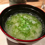 さかい - 椀：味噌汁　あおさ