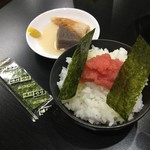 いっこう - 牛骨魚介らーめん おすすめセット  830円