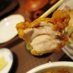 博多とんこつ 天神旗 - 外カリ中ジュ～シィ～！！