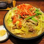 博多とんこつ 天神旗 - 平日１１ー１３時限定　博多ちゃんぽん