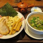 博多とんこつ 天神旗 - 魚極老つけめん（２００ｇ）　８５０円