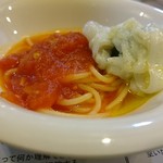 山猫軒 - のれそれのソテーとトマトパスタ