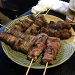 櫻山チャンチキ酒場 - 豚ばら、ひれ、はらみ、 かしら