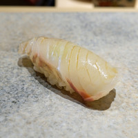 鮨 さいとう - 昆布〆の平目