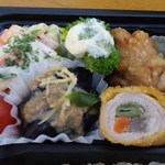 髙橋健菜 - 唐揚げ，ナス炒め