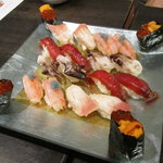 金太楼 - 寿司盛り合わせ