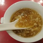 中華料理 龍鳳酒家 - 海鮮とろみスープ