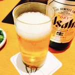 美々卯 - キンキンのビールがうまっ!!