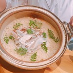 器楽亭 - 鯛の土鍋ご飯