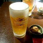 我家 - 生ビール中：480円