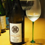 RESTAURANT hidamarino - 白：Ch. Igai Takaha Elegant Heart Sauvignon Blanc Great Oaks Vineyard 2014/米