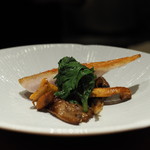 RESTAURANT hidamarino - 舞茸とはた