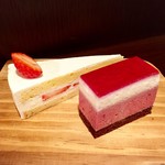 Vie Assiette - アミューズ＠ショートケーキ＆カシスフロマージュ