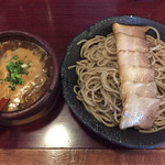 麺や　つるり - 味噌焼豚つけ麺¥1160+大盛無料クーポン
