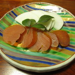 自家製からすみ 850円　(2017.3)