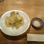 手打ちうどん ほそ井 - 壱年牡蠣天婦羅