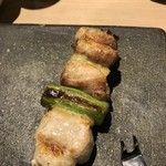 やきとり 花むら - むね　もも　ねぎ