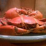 つるべ寿司 - 地物どてぼりの蟹（ノコギリガザミ）