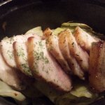 道玄坂コックマン - 塩づけ豚バラ肉の蒸し焼き