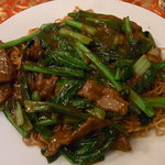 慶楽 - 牛肉炒麺
