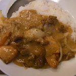 慶楽 - 伽哩牛肉飯