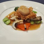 CHINESE CUISINE SON - 特製おこげの帆立のせ