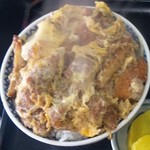 キッチンあべ - カツ丼（大盛）