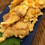 つるや - 鶏とコーンのかき揚げ 380yen