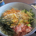 そば清 - 混ぜ込んで一気に掻き込む！