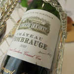 プレヴナンス - 29年4月　Chateau FOMBRAUGE St Emilion 2010