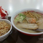 スガキヤ - プレミアムラーメン ベリークリームセット