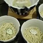 ORIBE - ハーフ替え玉×4(全種類)スープ残量ピンチ