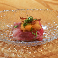 東京肉しゃぶ家 - 牛たたきうに