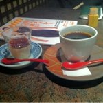 新和食 るちあ - るちあ御膳(デザートのきなこと豆乳のプリン)