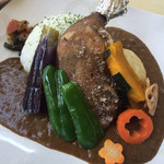 燻し家 - カレーのアップ