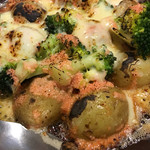 焼き鳥 てつ屋 - 新じゃがとブロッコリーの明太チーズ焼き