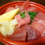 かわちや - 料理写真:まぐろ丼（\298税抜き）
