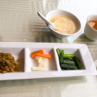 涵梅舫 銀座店 - 搾菜3点、スープ