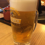 jukuseitonkatsuandoyasaibyuffekasaneya - 生ビール