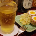 ロックフィッシュ - ハイボール、スコッチ・エッグ