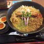 らーめん仙代 - 鶏白湯味噌 820円 +煮卵